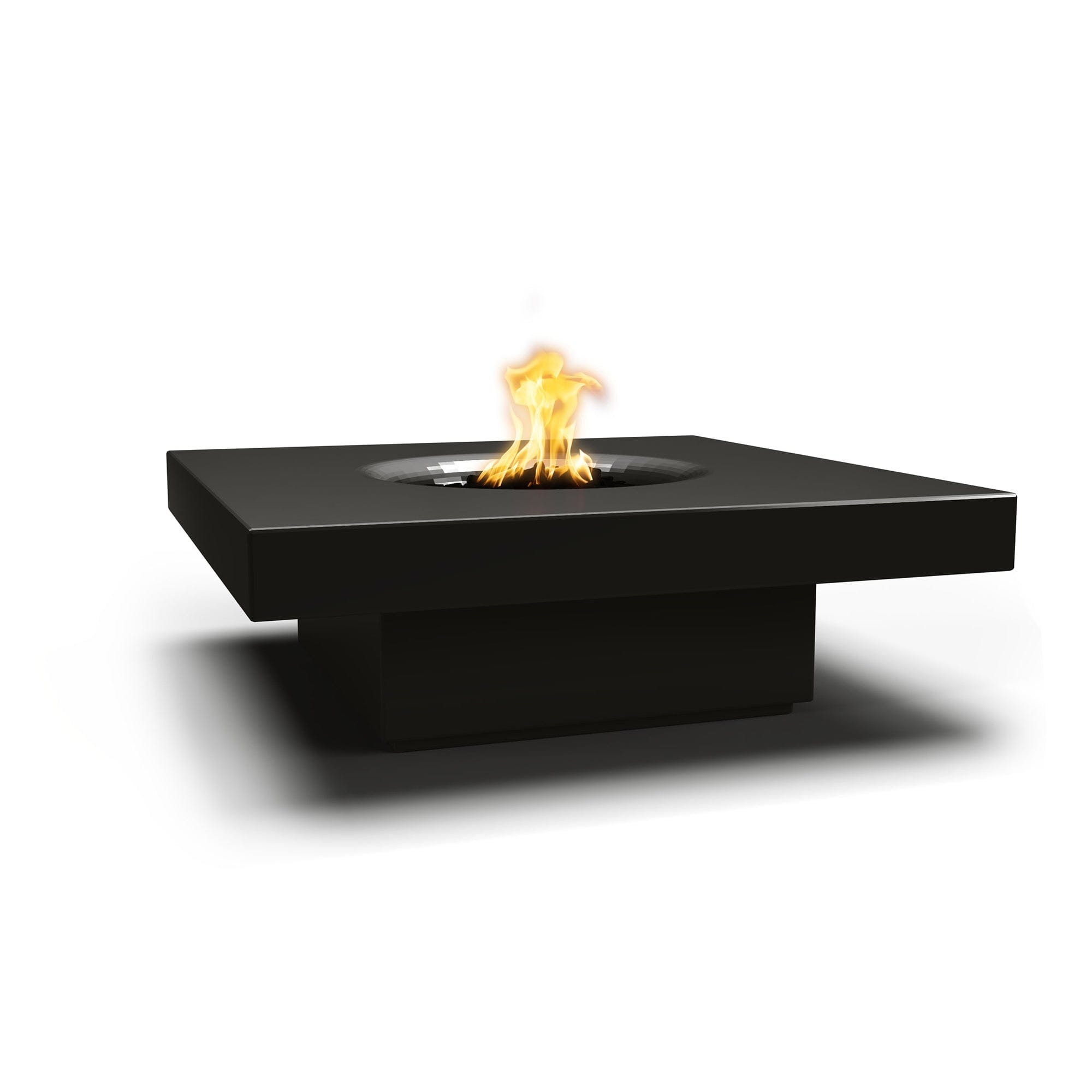 Balboa Square GFRC Outdoor Fire Table - Weatherproof & Durable Gas Fire Pit for Patio, Deck, Backyard - Perfect for Entertaining & Relaxing