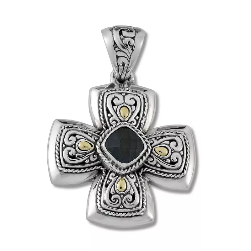 Awu Pendant Necklace - Genuine Onyx Stone Jewelry for Women | Elegant Gothic & Boho Style | Perfect for Parties, Weddings & Everyday Wear