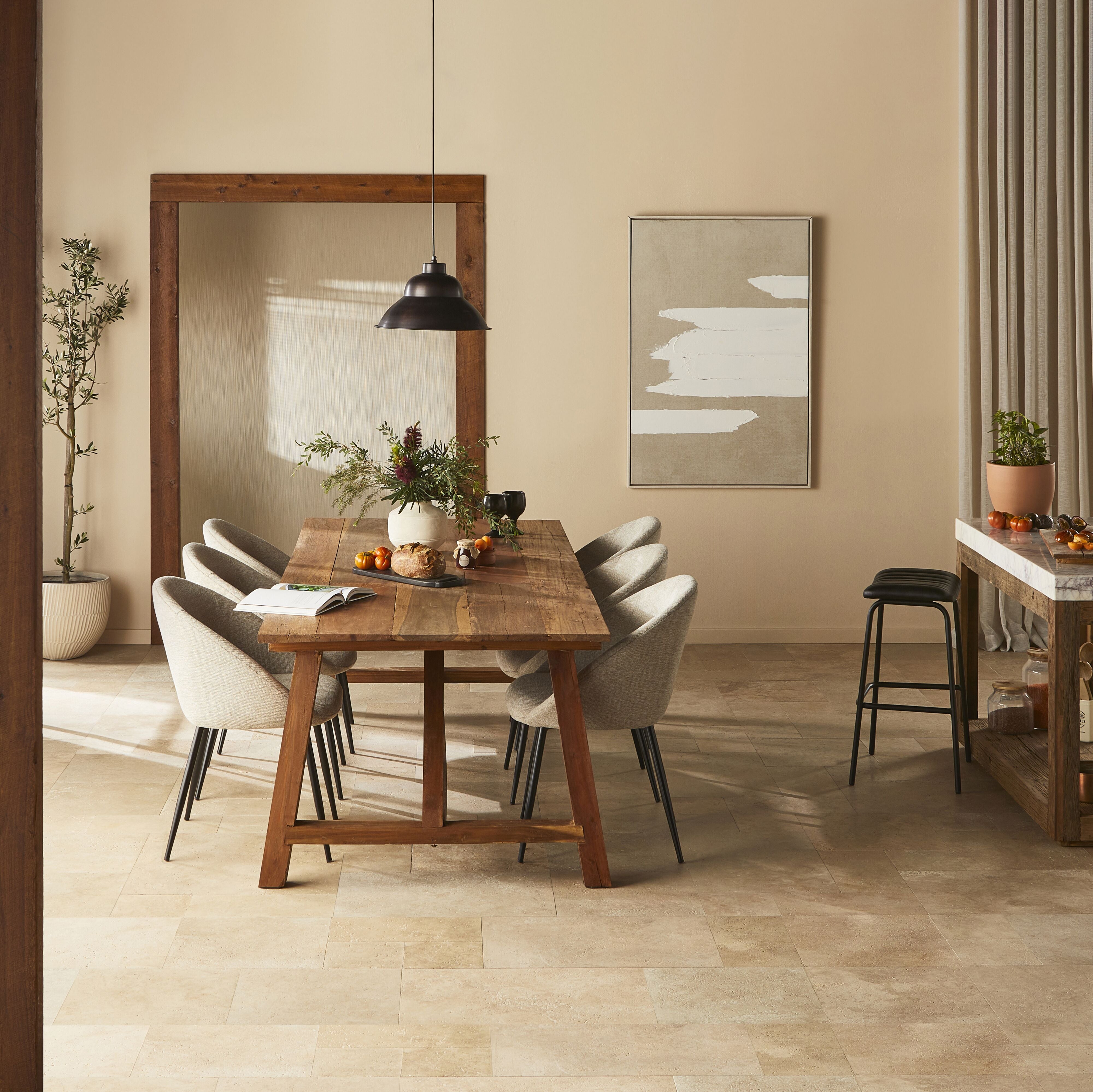 Reclaimed Wood Barndo Dining Table 240x100cm - Rustic Farmhouse Style for Kitchen, Dining Room & Outdoor Entertaining