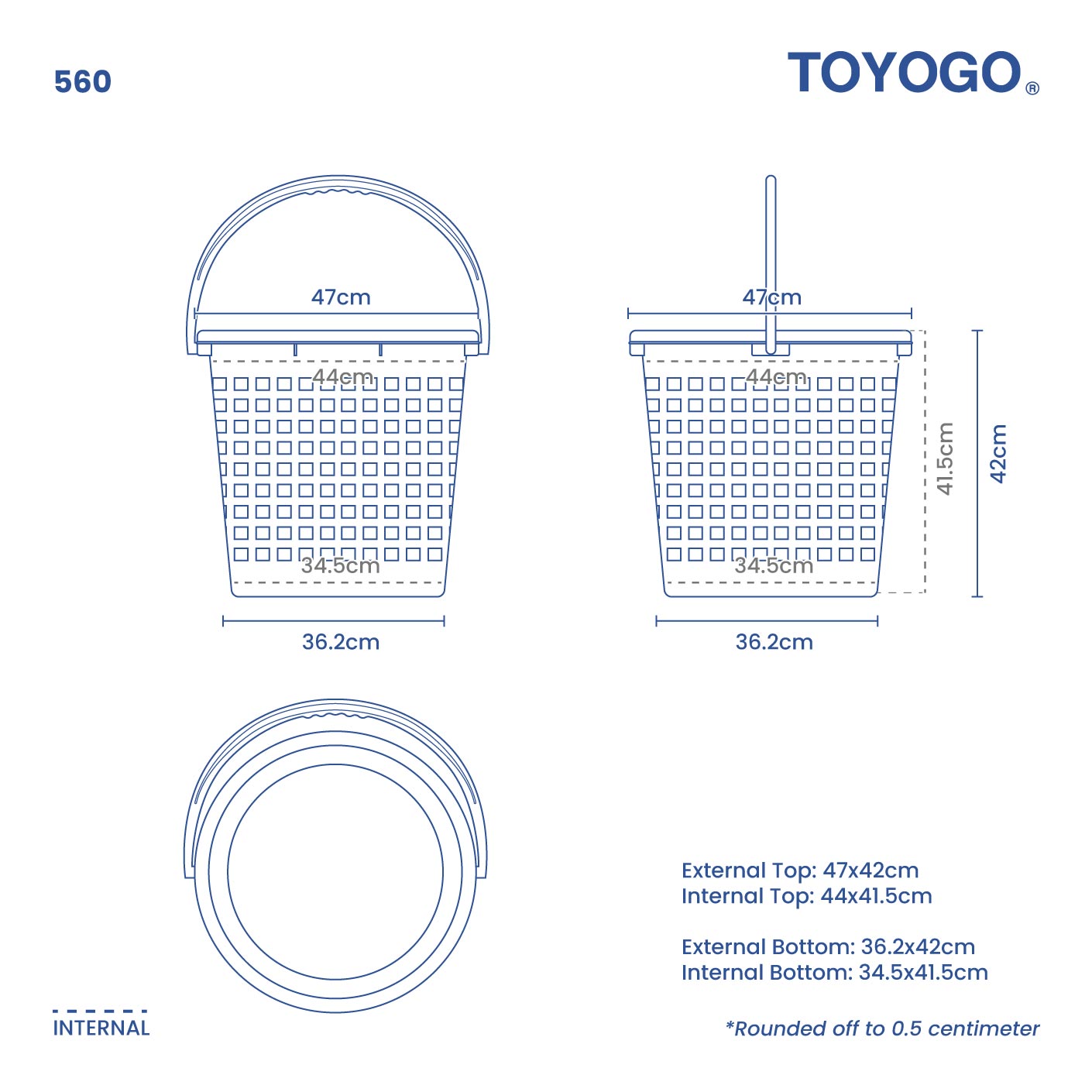 Large PIN PIN Laundry Basket - 560L Capacity, Foldable & Durable for Laundry Room, Dorm, or Closet Organization - Perfect for Home, Apartment & College Use