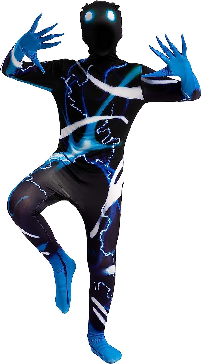Kids Slenderman Halloween Costume - Scary Bodysuit for Boys & Girls - Perfect for Trick-or-Treating