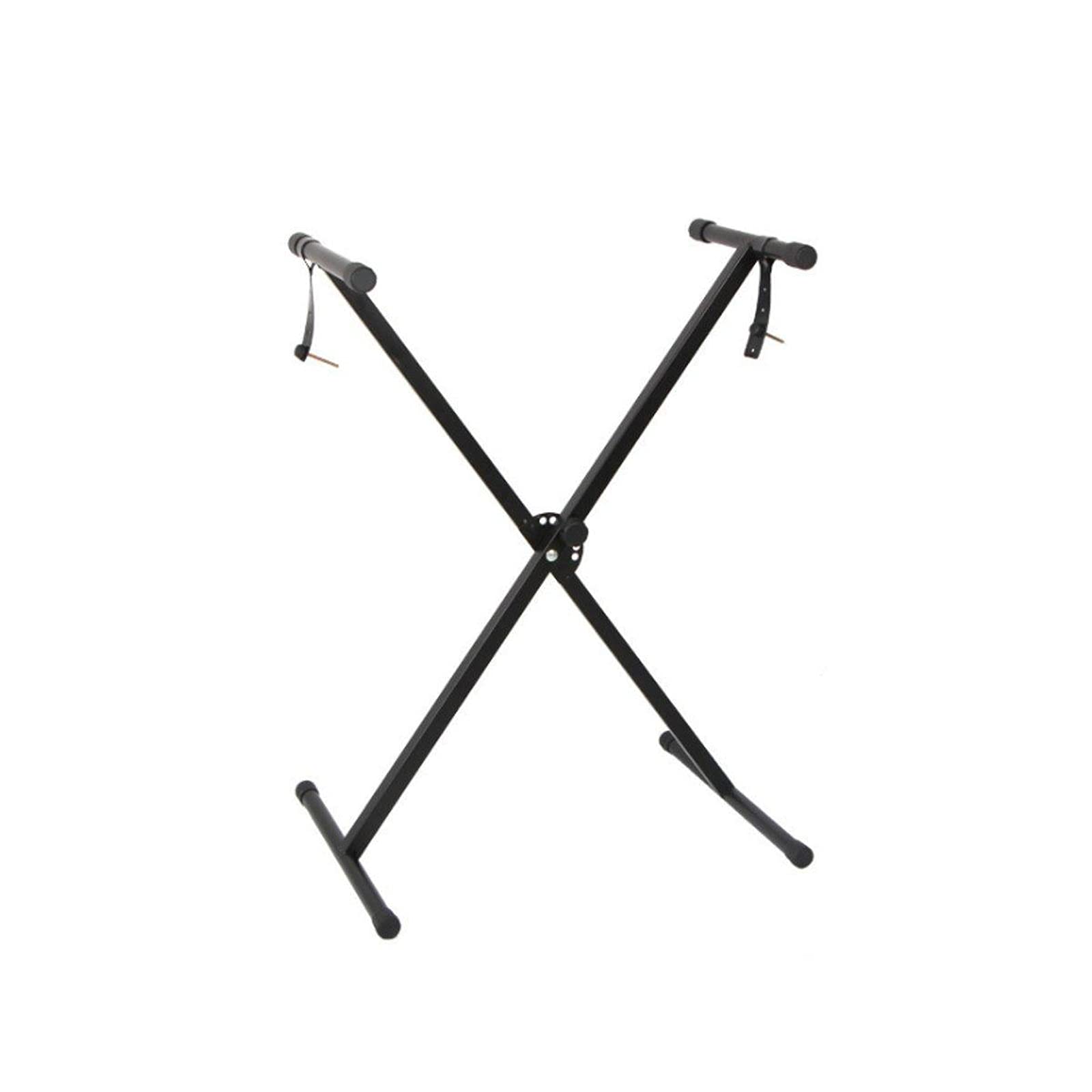 Adjustable Piano Keyboard Stand - Folding X Frame with Single Brace for Digital Pianos & Keyboards | Perfect for Home Studios, Live Performances & Music Practice