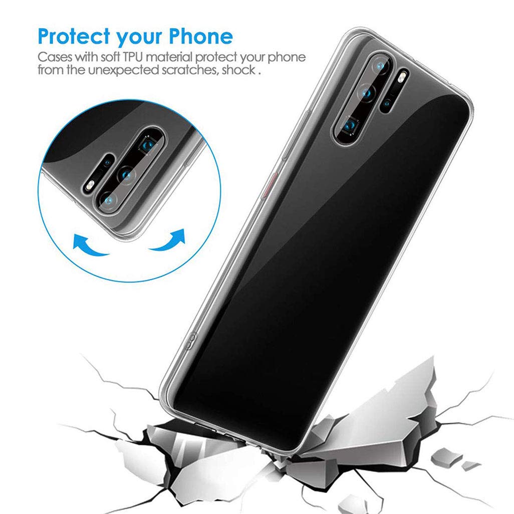 Oukitel WP5 Pro Case 5.5 Inch - Transparent TPU Soft Silicone Phone Cover | Slim Anti-Scratch & Shockproof Protection | Perfect for Outdoor Activities, Work & Daily Use