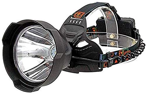 Super Bright Rechargeable LED Headlamp with Zoomable Work Light - IPX4 Waterproof Flashlight for Hard Hat, Camping, Hiking, Outdoor Adventures & Nighttime Activities