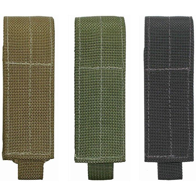 Tactical Flashlight Holster - Durable Nylon Belt Clip Pouch for LED Torch - Perfect for Camping, Hiking & Emergency Use