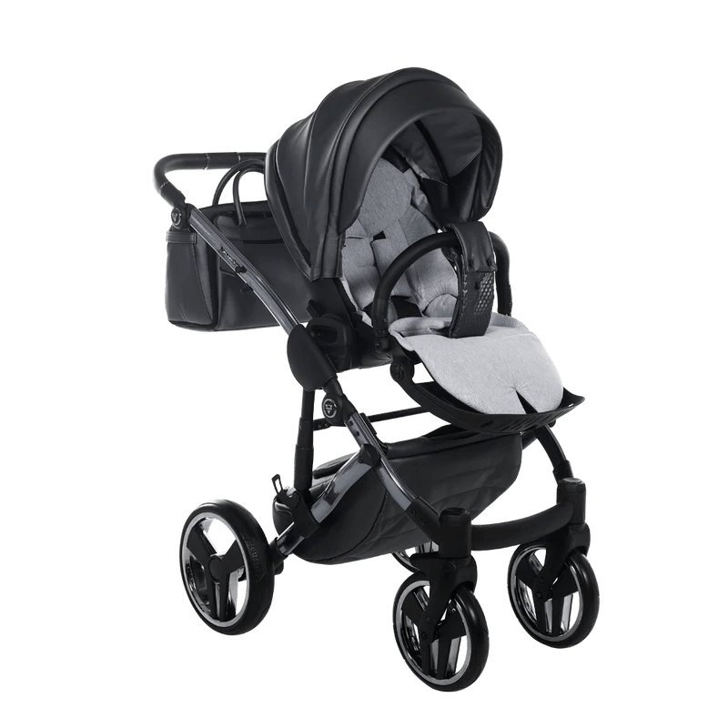 Junama Pilot Pram Stroller - Lightweight Baby Stroller with Adjustable Canopy & Storage Basket | Perfect for Travel, Shopping & Daily Walks