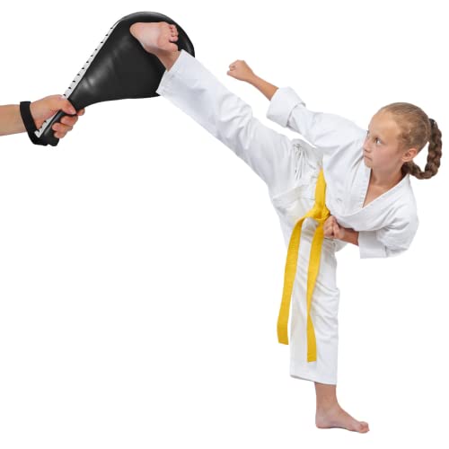 Premium Taekwondo Kick Pad - High Density Foil Striking Target for Tae Kwon Do, Karate, Kickboxing & MMA Training - 15.4