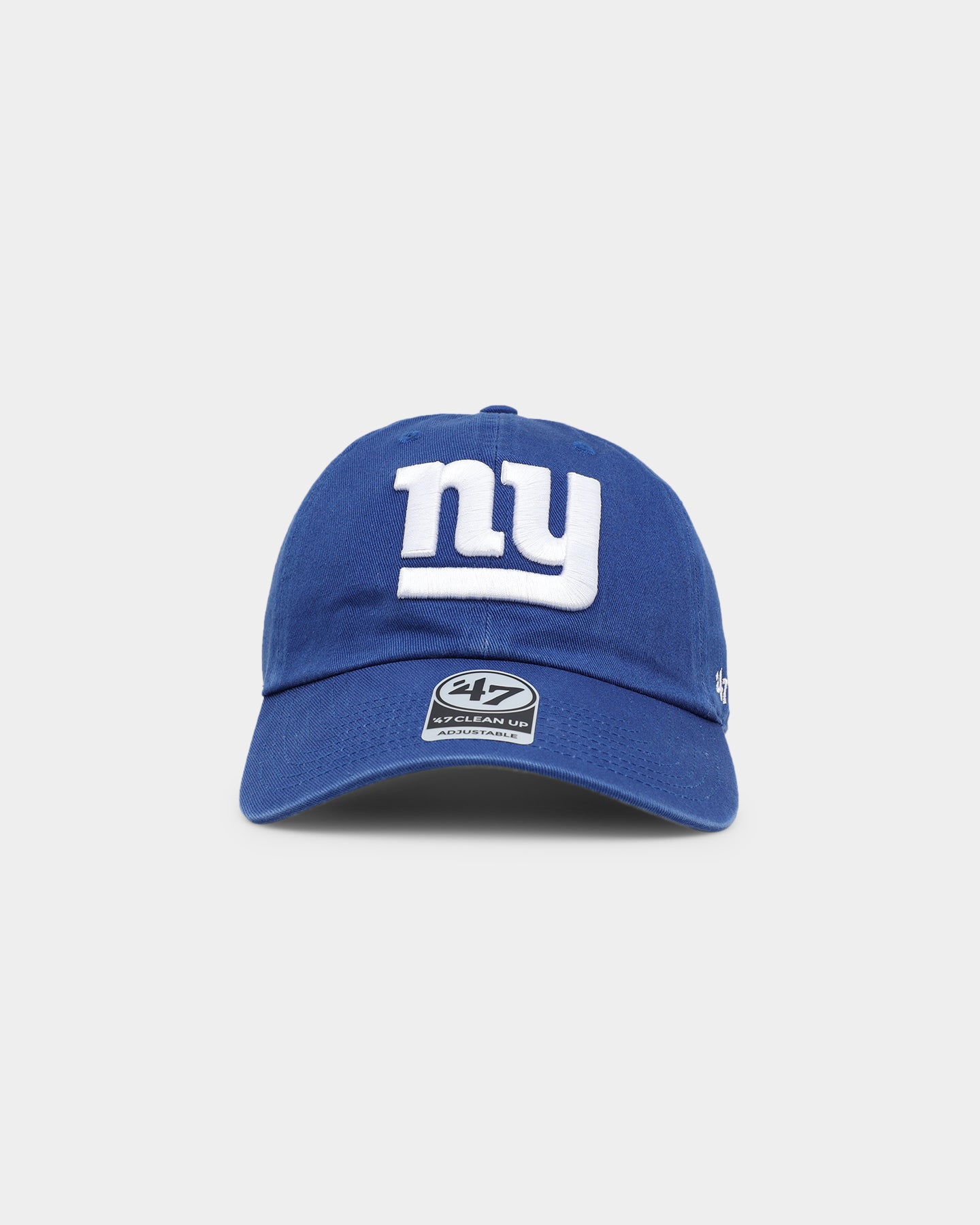 47 Brand Kids' New York Giants 47 Clean Up Adjustable Strapback Hat - Royal Blue Baseball Cap for Boys & Girls - Perfect for Sports Games, School, and Outdoor Activities