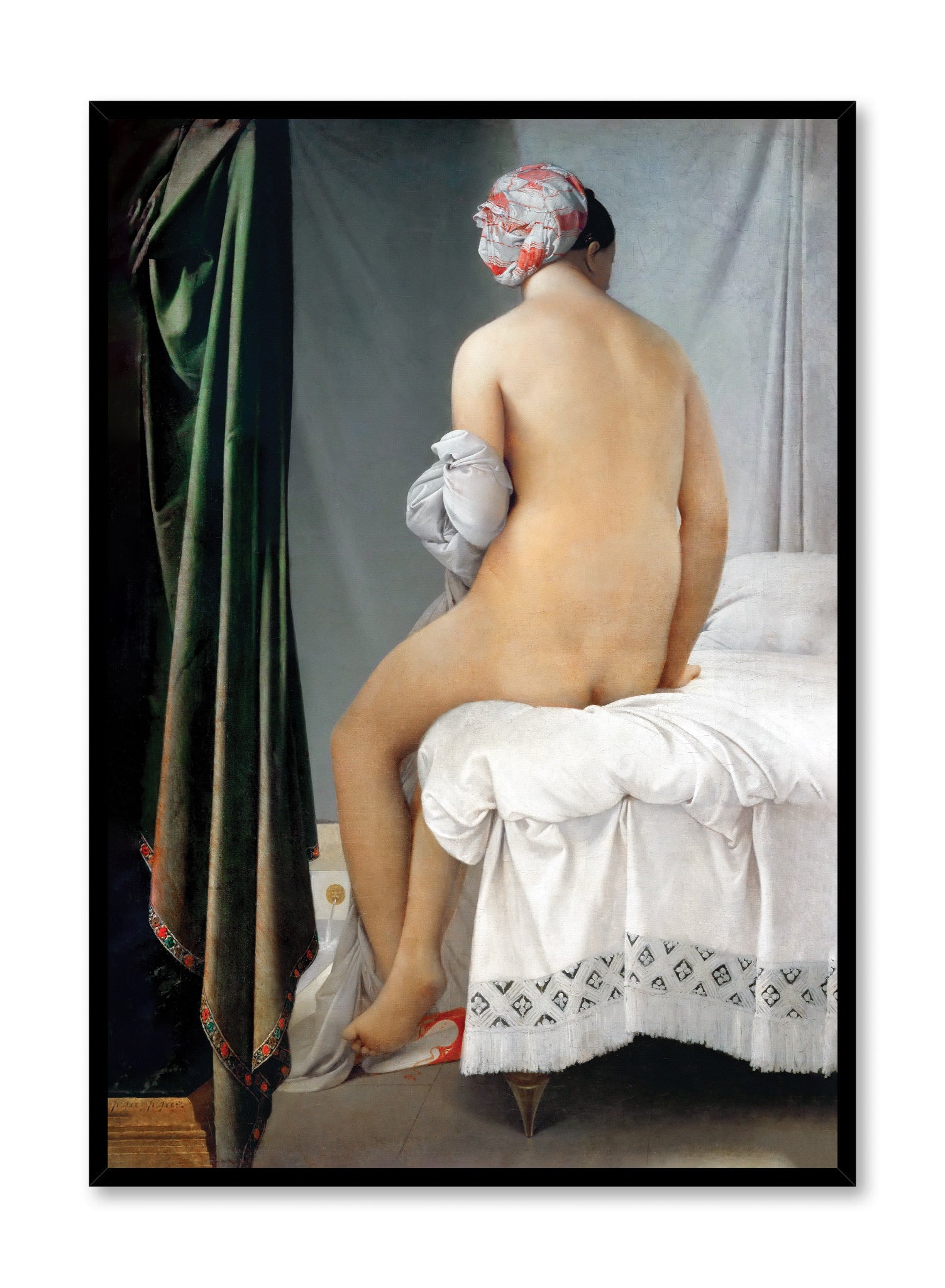 In Repose Art Print - Premium Wall Decor for Living Room, Bedroom & Office - Perfect for Home & Office Aesthetics