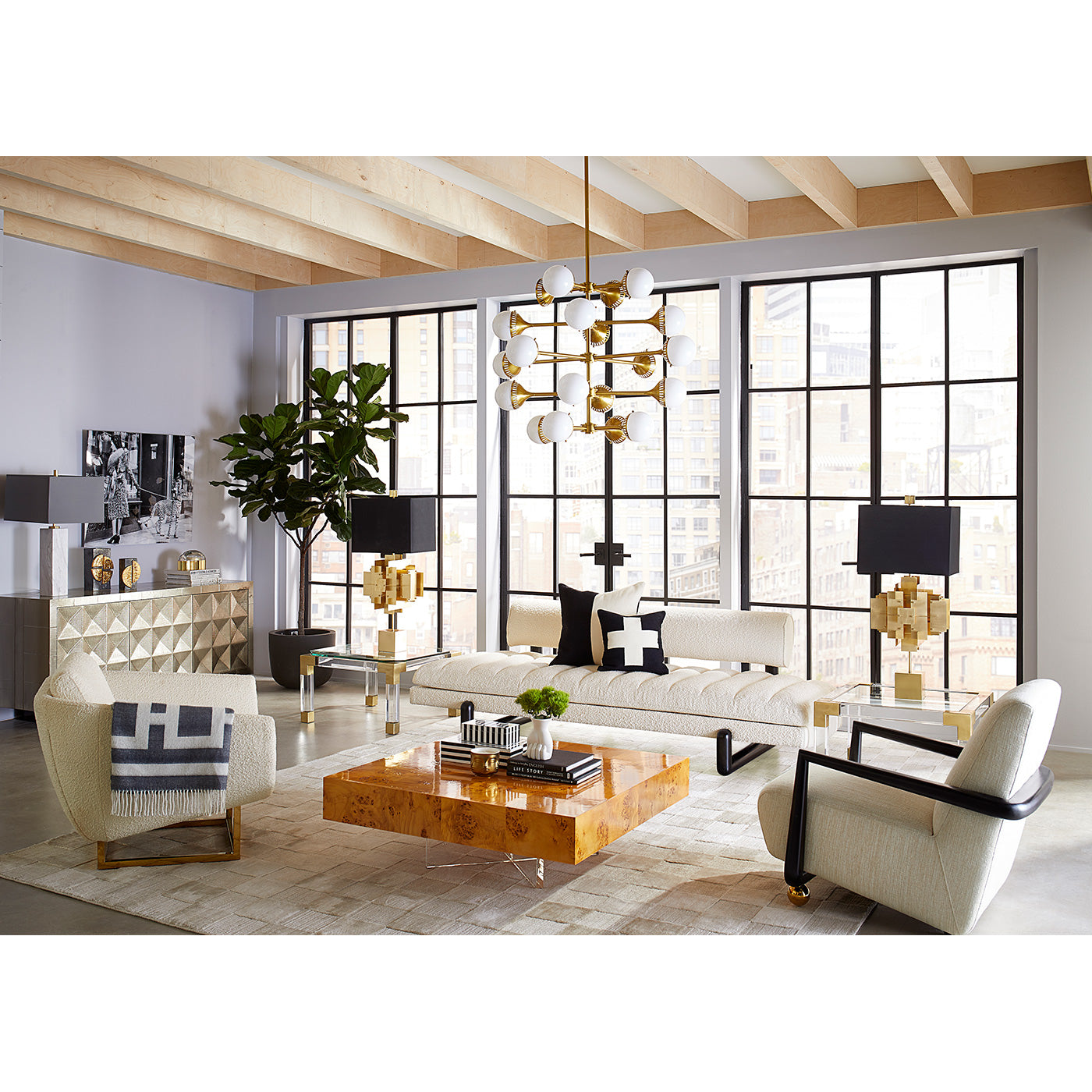 St. Germain Club Chair - Mid-Century Modern Accent Chair with Wooden Legs | Perfect for Living Room, Lounge & Office Decor