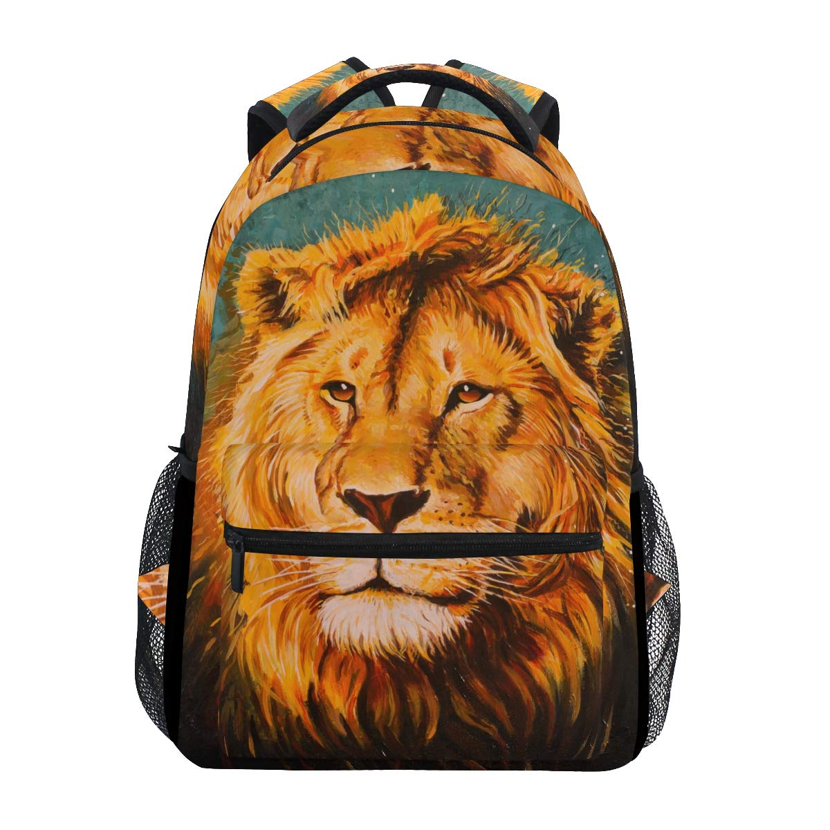 Senya School Backpack - Lion of Judah Bookbag for Boys & Girls, Durable Travel Backpack for Teens (One Size) - Perfect for School, College, Hiking & Daily Use