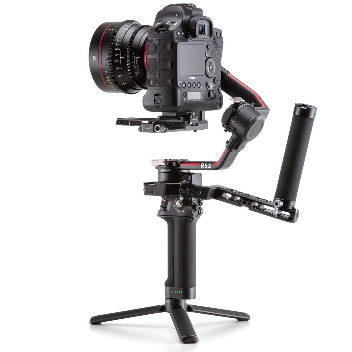 DJI R Twist Grip Dual Handle Compatible with RS 2 & RSC 2 Stabilizers - Perfect for Smooth Cinematic Shots & Vlogging Scenes