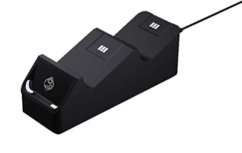 Collective Minds Dual Charge Xbox Series X/S Controller Charging Station - Compatible with Xbox Series X & S - Includes 2 Rechargeable Batteries - Perfect for Gaming Sessions & Multiplayer Setups