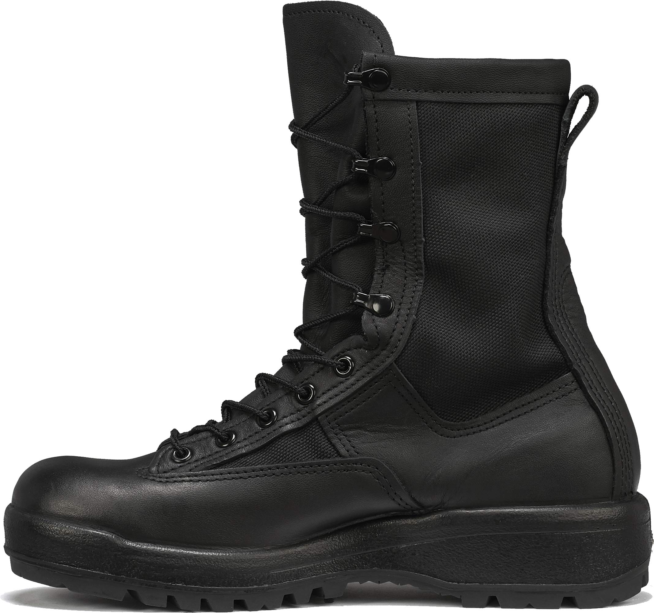 Belleville 700 8 Inch Waterproof Tactical Boots for Men - Polishable Leather & Nylon, Oil-Resistant Gore-Tex Lining - Ideal for Police, EMS, Security & Outdoor Work - Durable Boots for Harsh Conditions & All-Weather Protection