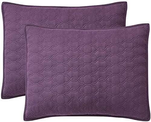 BOURINA 2-Piece Twin Size Quilt Set - Soft Microfiber Bedspread with Sham (68
