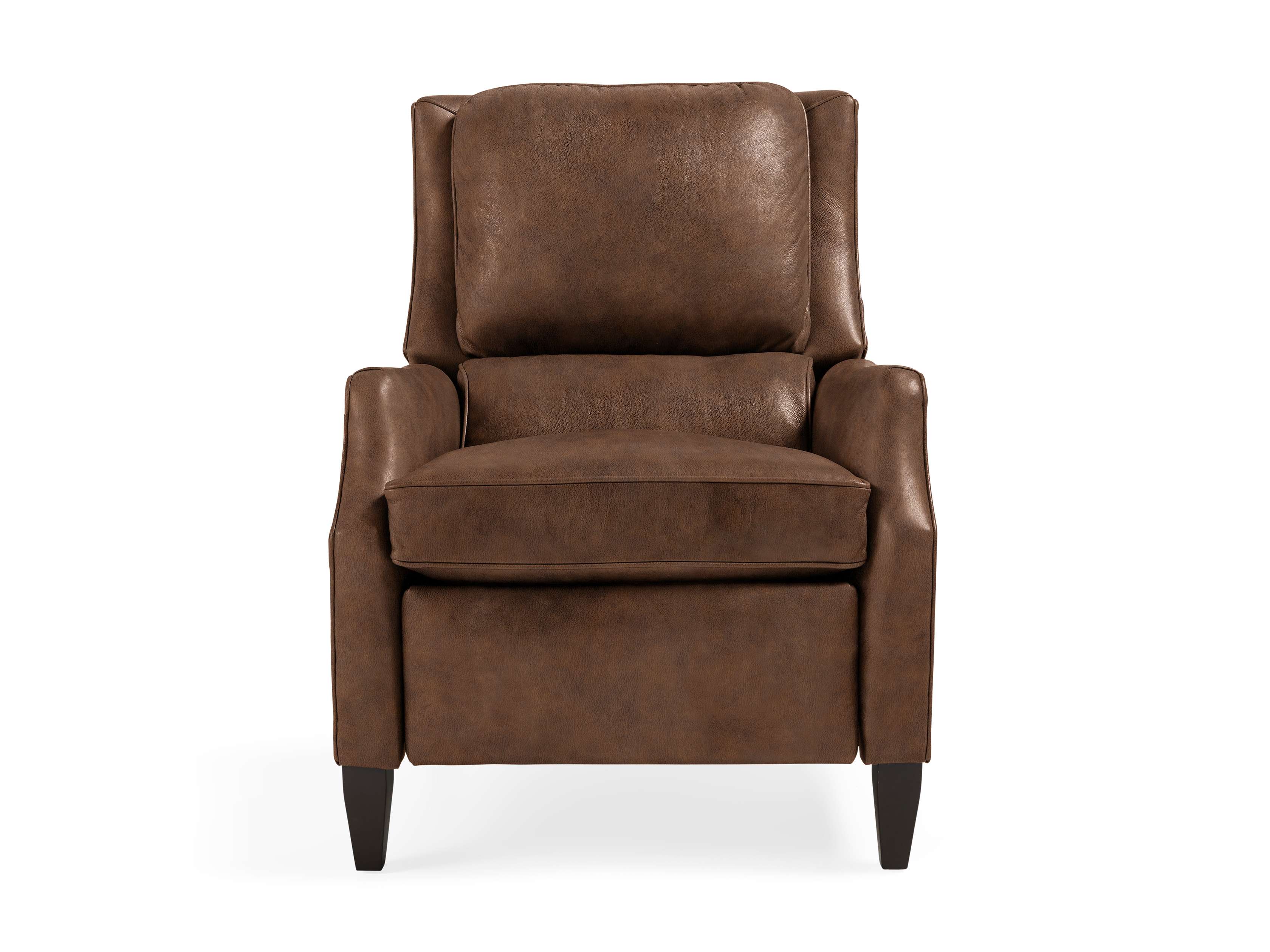 Premium Genuine Leather Recliner Chair - Comfortable Living Room Furniture for Relaxing & Watching TV - Modern Home Theater Seating with Adjustable Backrest & Footrest