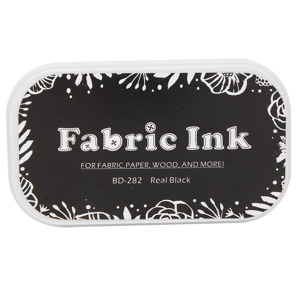 Premium Black Stamp Ink Pads for Rubber Stamps - Ideal for Card Making, Scrapbooking, Wood, Fabric & Paper Crafts - Perfect for DIY Projects, Gift Wrapping & Stationery Design