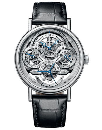 Breguet Classique 3795 Platinum Men's Watch - Luxury Automatic Mechanical Timepiece with Moon Phase & Power Reserve for Business & Formal Occasions