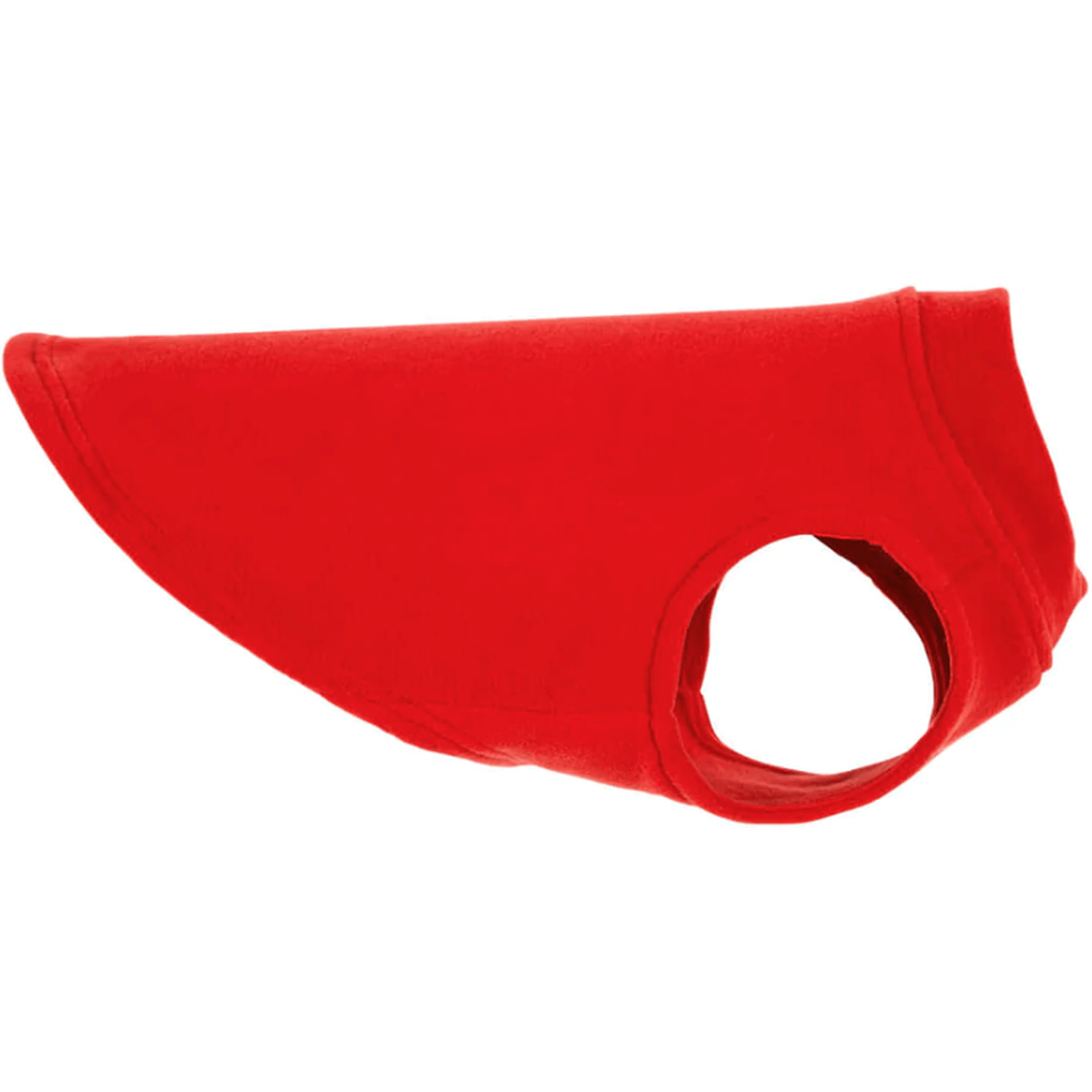 Gooby Red Stretch Fleece Dog Vest - Warm & Comfortable Winter Coat for Small to Medium Dogs - Perfect for Outdoor Walks & Cold Weather Adventures