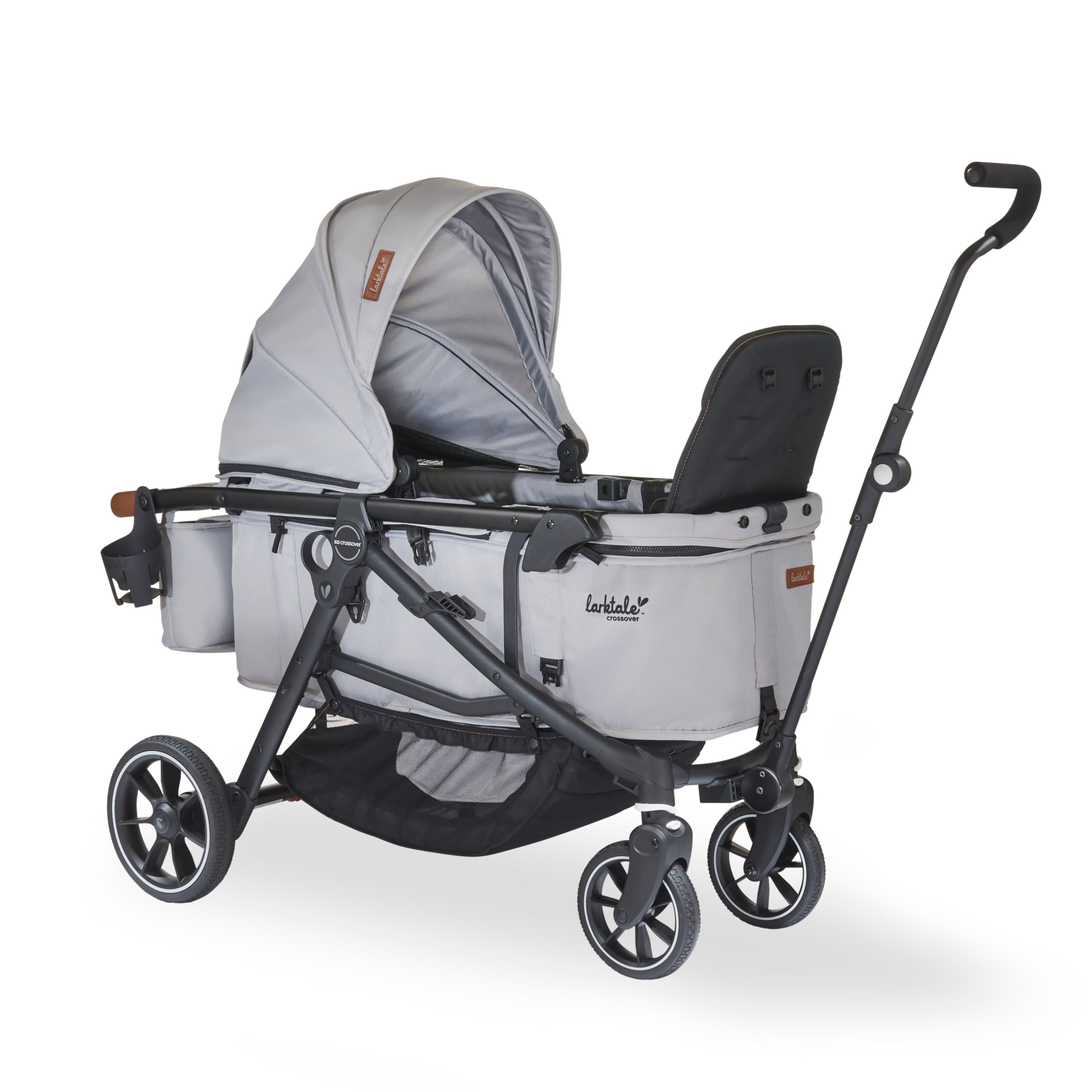 Larktale Crossover Convertible Stroller Wagon - 2-in-1 Baby Stroller & Wagon for Outdoor Adventures, Park Visits, and Beach Trips