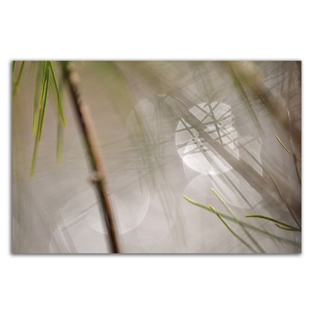 Abstract by the River by Ulpi Gonzalez - Premium Canvas Wall Art Print - Ready to Hang - Perfect for Living Room, Bedroom & Office Decor