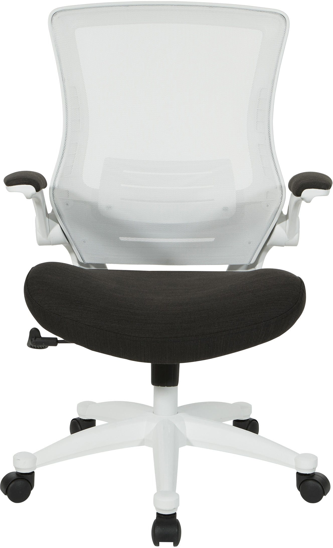 Office Star White Screen Back Manager's Chair [EM60926WH] - Ergonomic Executive Office Chair with Adjustable Height for Home & Business Workspaces