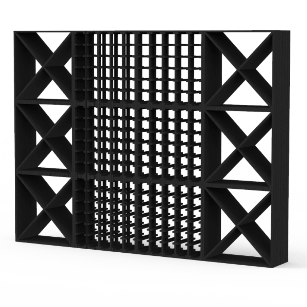 324 Bottle Wine Cellar Kit - Premium Wooden Wine Rack Storage System for Home, Restaurant & Wine Collection | Perfect for Basement, Dining Room & Wine Enthusiasts