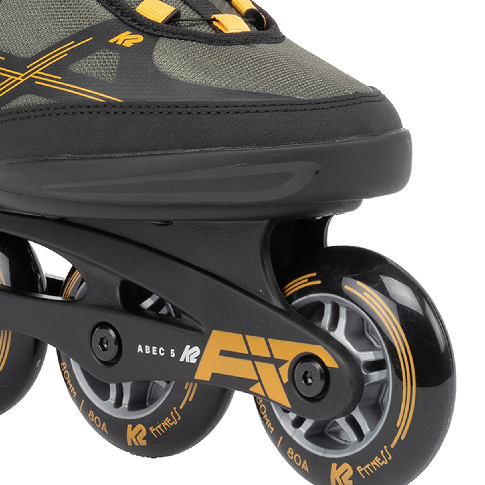 K2 FIT 80 Boa Men's Inline Skates - High-Performance Rollerblades for Fitness, Speed Skating & Urban Commuting