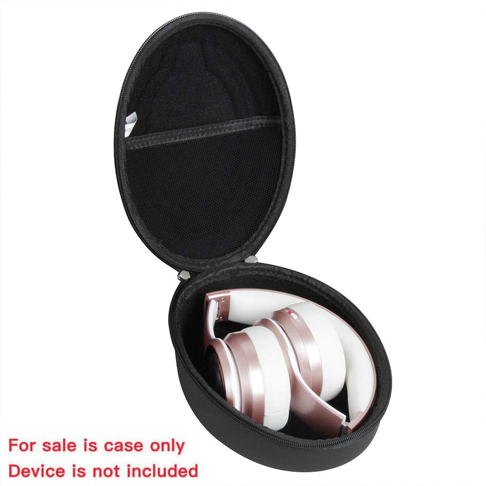 Hermitshell Travel Case for Glynzak Wireless Bluetooth Headphones - Over Ear 65H Playtime HiFi Stereo Headset with Noise Cancelling (Black) - Perfect for Travel, Commuting & Office Use