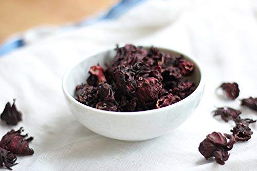 Organic Neotea Hibiscus Rosa Sinensis (Chembaruthi) Dried Flowers - 100g for Hair Care & Face Masks | Promotes Healthy Hair Growth & Skin Glow | DIY Beauty Treatments at Home