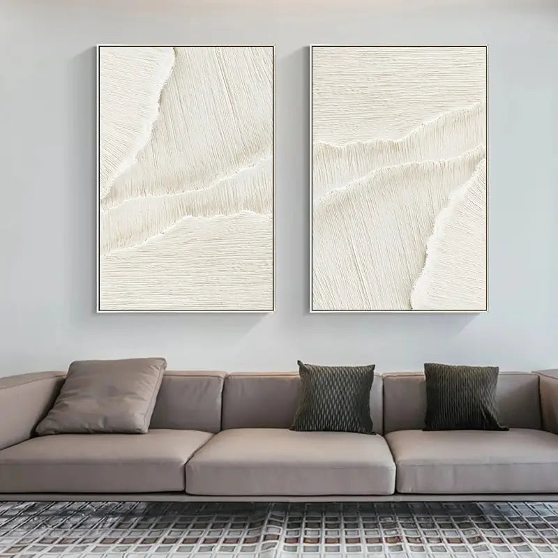 Custom Handmade Paintings Set of 2 - Wall Art Decor for Living Room, Bedroom & Office | Perfect Gift Idea | #MM057