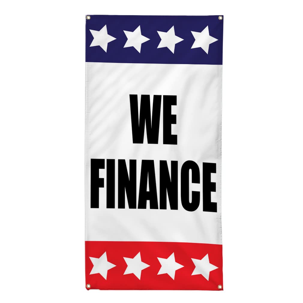 Custom Vertical Vinyl Banners - Multiple Sizes (144x60 Inches) | Weatherproof Outdoor Business Signs with 10 Grommets | Perfect for Storefronts, Trade Shows & Industrial Yard Advertising