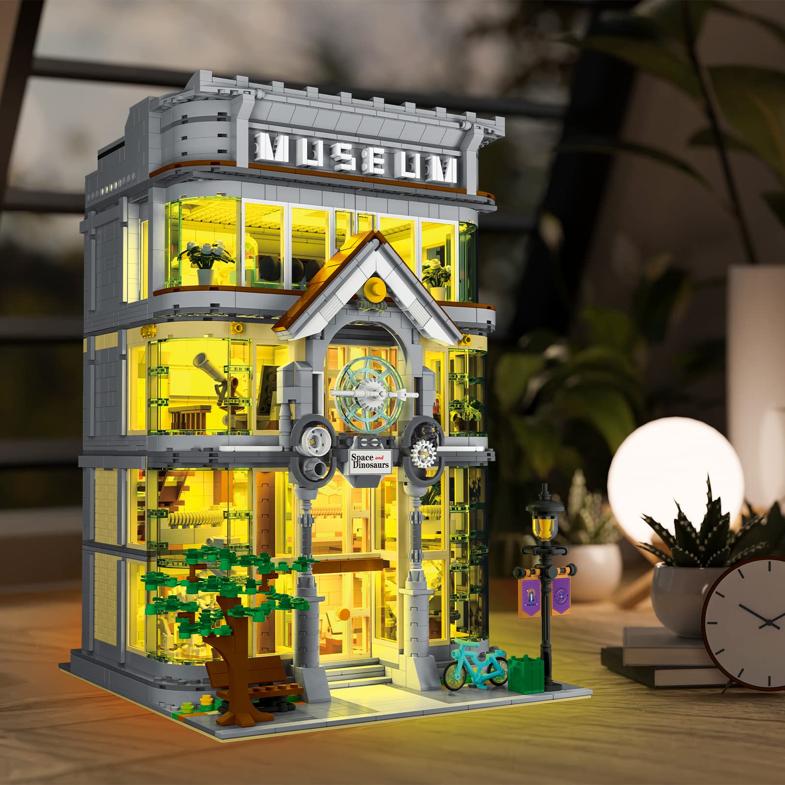 JMBricklayer 21104 Science Museum Building Set for Adults - STEM Educational Construction Toy with House Model Display, Office Decor & Collector's Item | Perfect Gift for Boys, Girls & Architecture Enthusiasts | Great for Home Decoration, Office Display & STEM Learning Activities