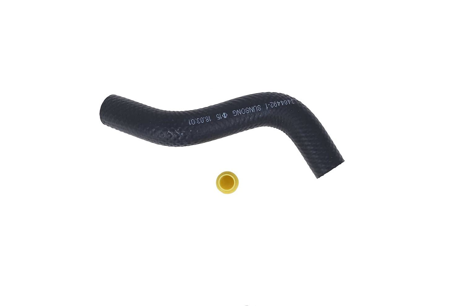 Sunsong 3404492 Power Steering Reservoir Hose - High-Quality Replacement for Smooth Steering Performance | Perfect for Chevy, GMC, Ford, Dodge Vehicles | Ideal for Off-Roading, Towing & Daily Commuting