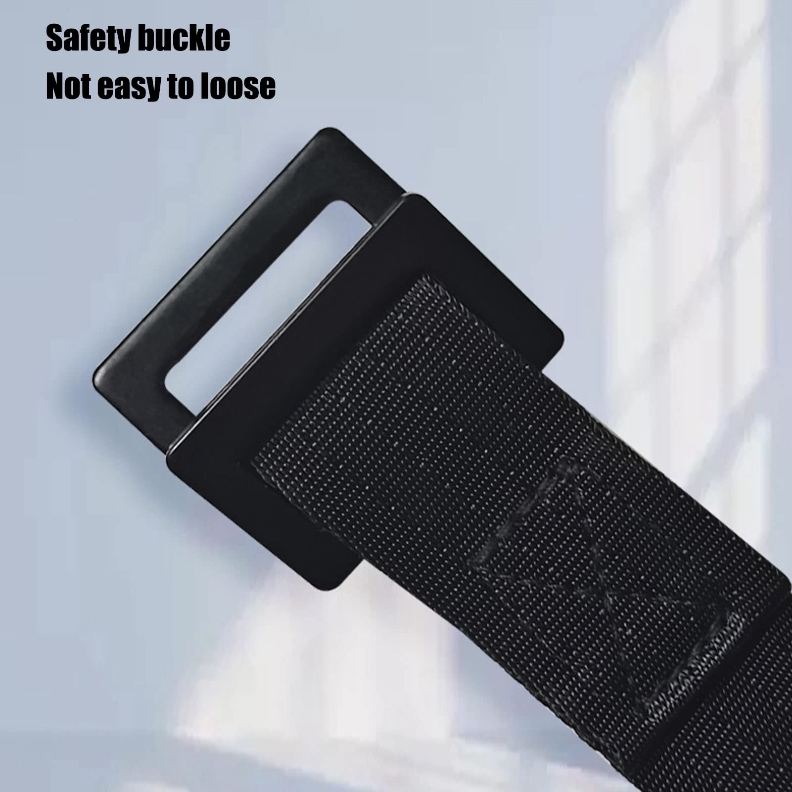Adjustable Gymnastic Rings with Buckle Straps for Pull Up & Strength Training - Perfect for Home Gym, Outdoor Workouts & Kids Exercise