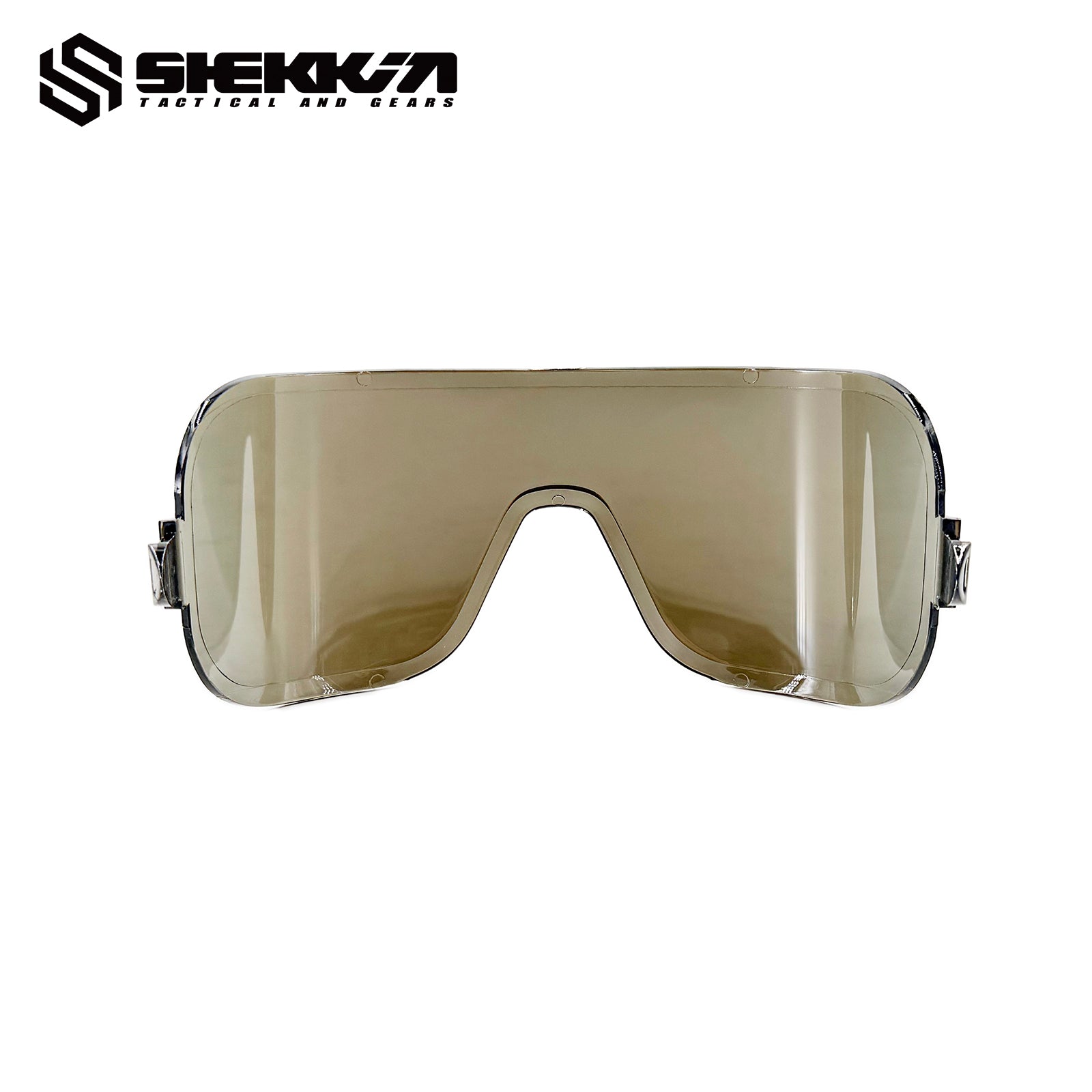 High-Quality Protective Lens for Gas Mask - Durable & Clear Vision for Safety, Emergency, and Industrial Use
