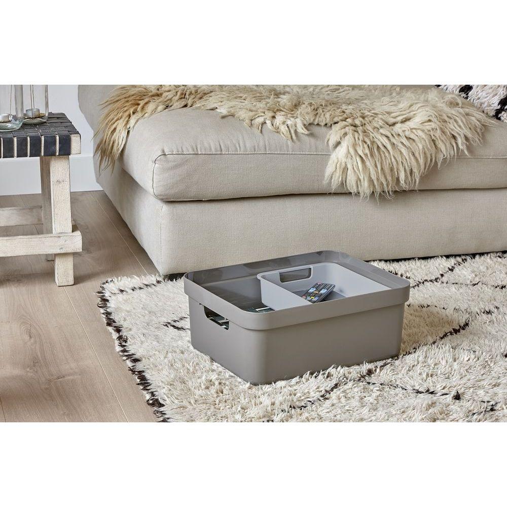 Sigma Home Medium Top Tray - Premium Plastic Storage Organizer for Kitchen, Bathroom & Office - Perfect for Utensils, Makeup & Desk Supplies