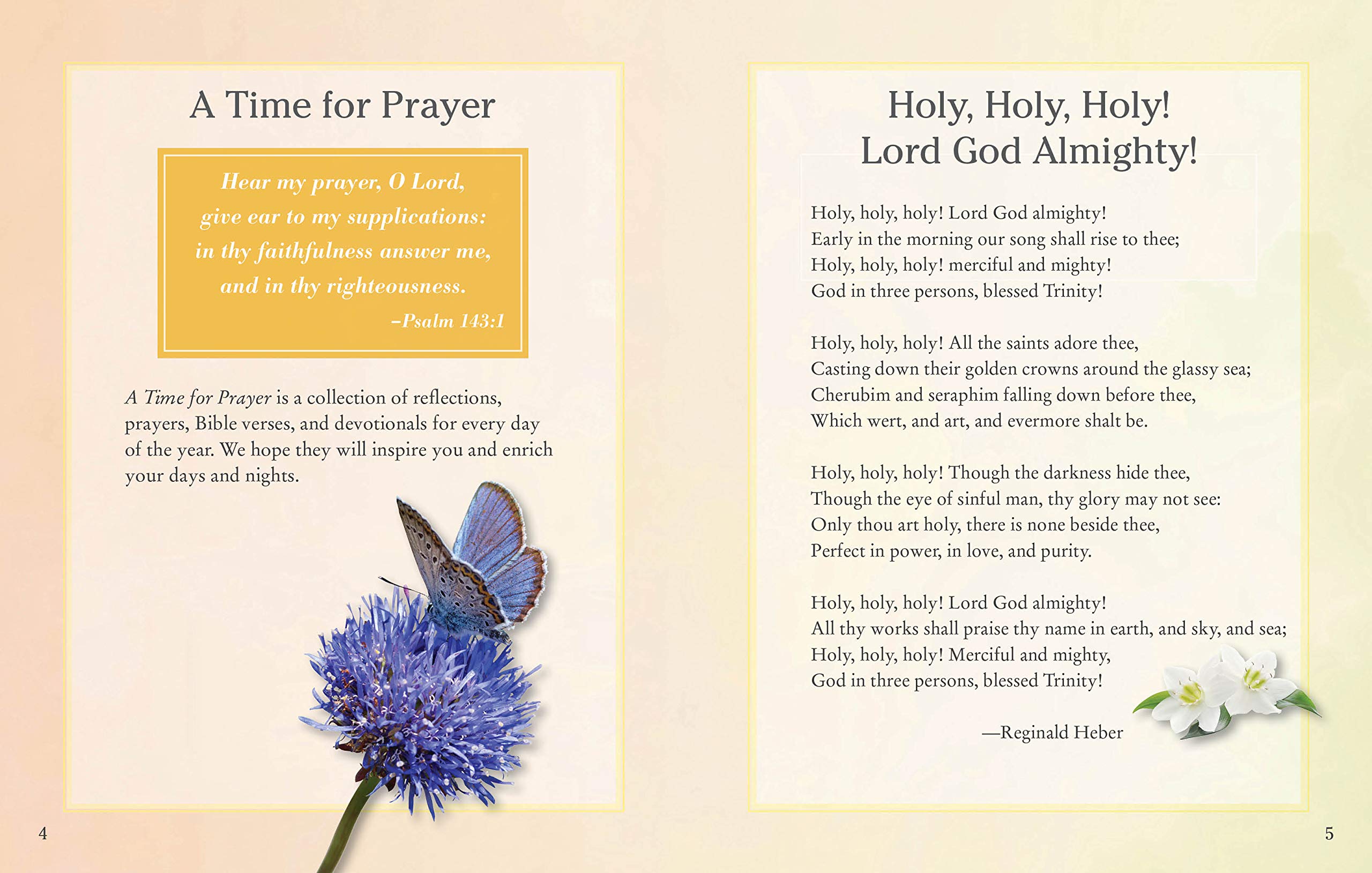 Deluxe Daily Prayer Book - A Time for Prayer | Inspirational Christian Devotional for Morning & Evening Worship
