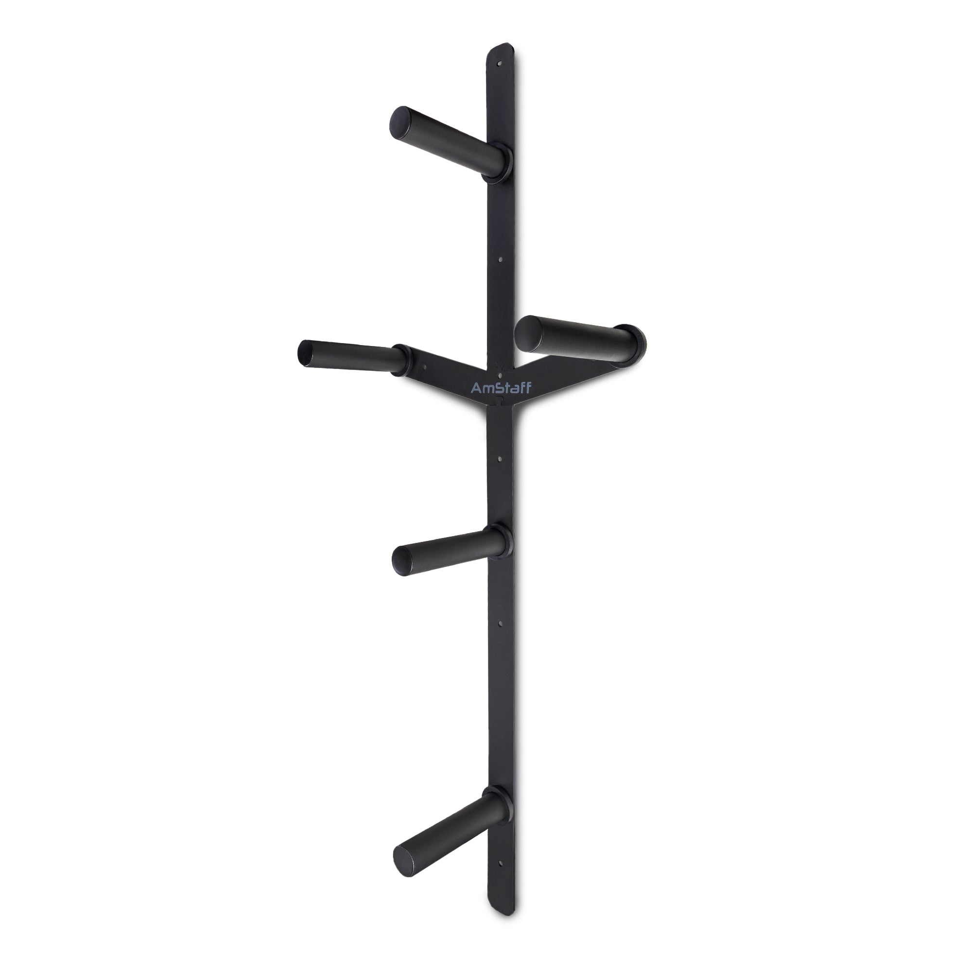 AmStaff Fitness Wall Mounted Plate Storage Rack - Heavy Duty Weight Plate Organizer for Home Gym & CrossFit Training - Perfect for Dumbbell, Barbell & Kettlebell Storage
