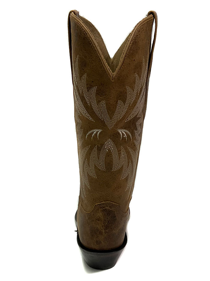Old West LF1610 Women's Snip Toe Western Boots - Brown Cowgirl Boots for Country Dancing, Rodeo & Casual Wear