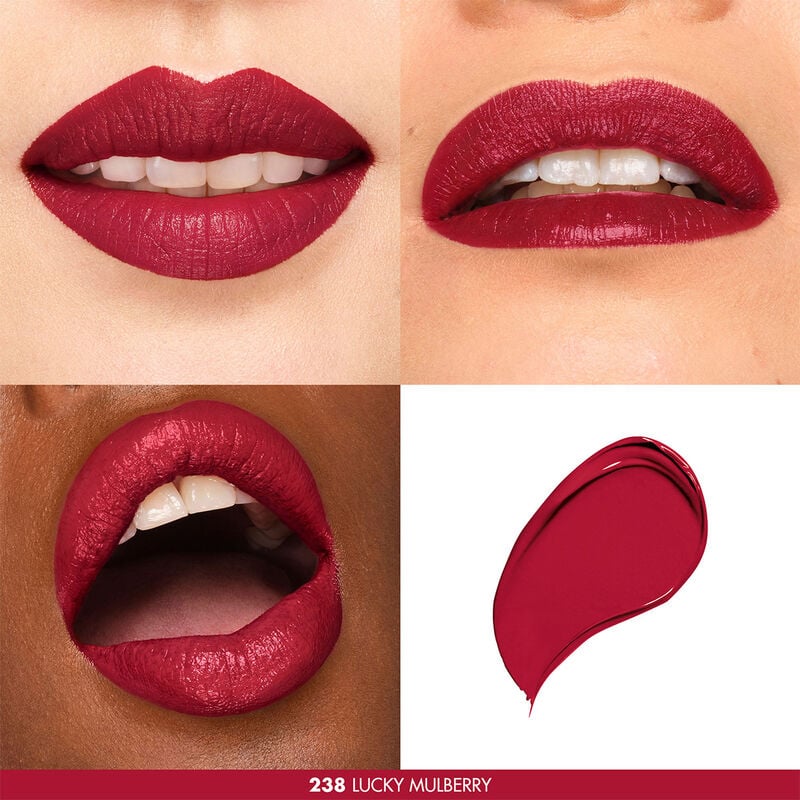 238 Lucky Mulberry Rouge Artist For Ever - Long Lasting Lipstick for Women, Vegan & Cruelty-Free Makeup - Perfect for Parties, Weddings & Everyday Wear