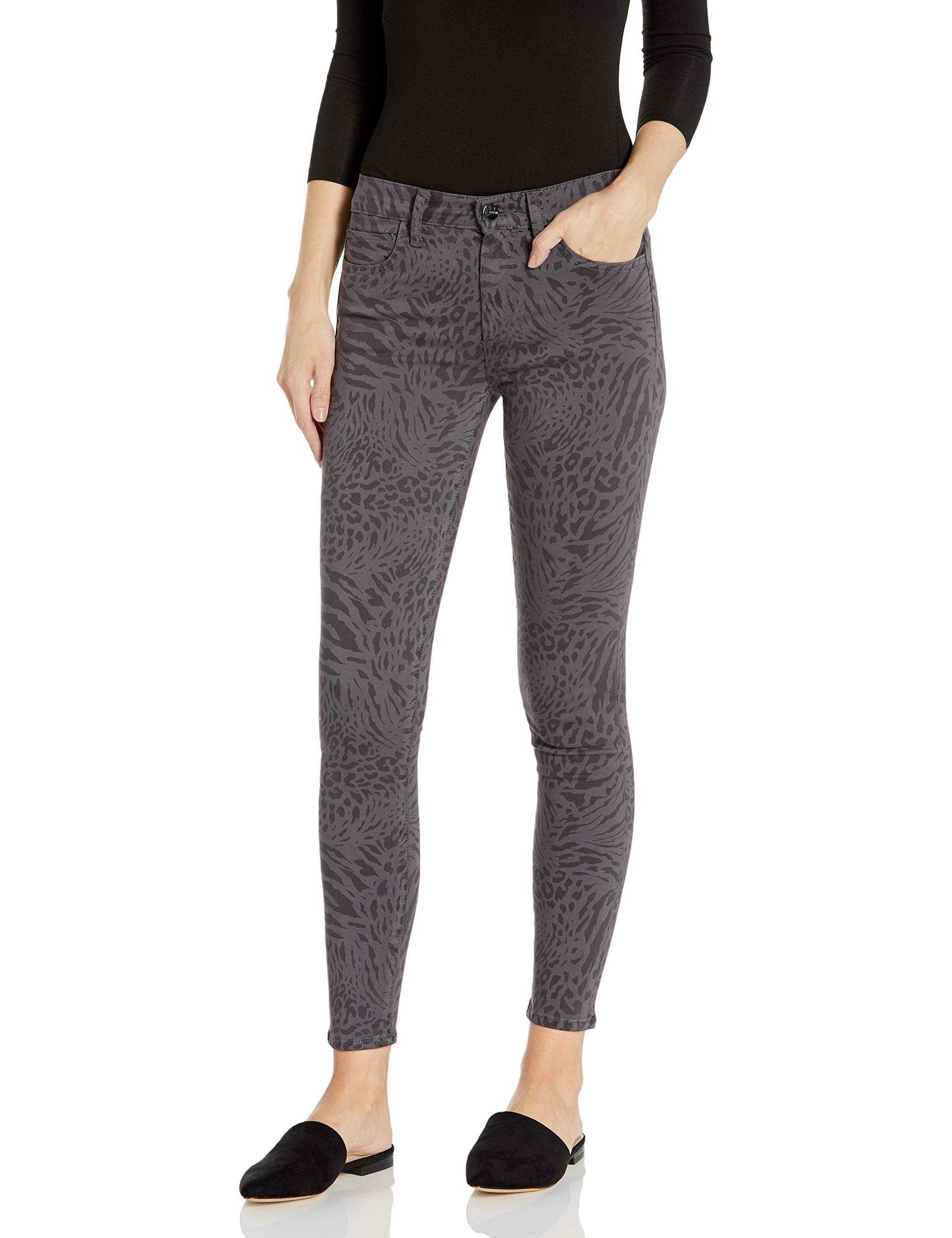 Joe's Women's Icon Midrise Skinny Ankle Jeans - Slim Fit Stretch Denim Pants for Casual Wear & Everyday Outfits