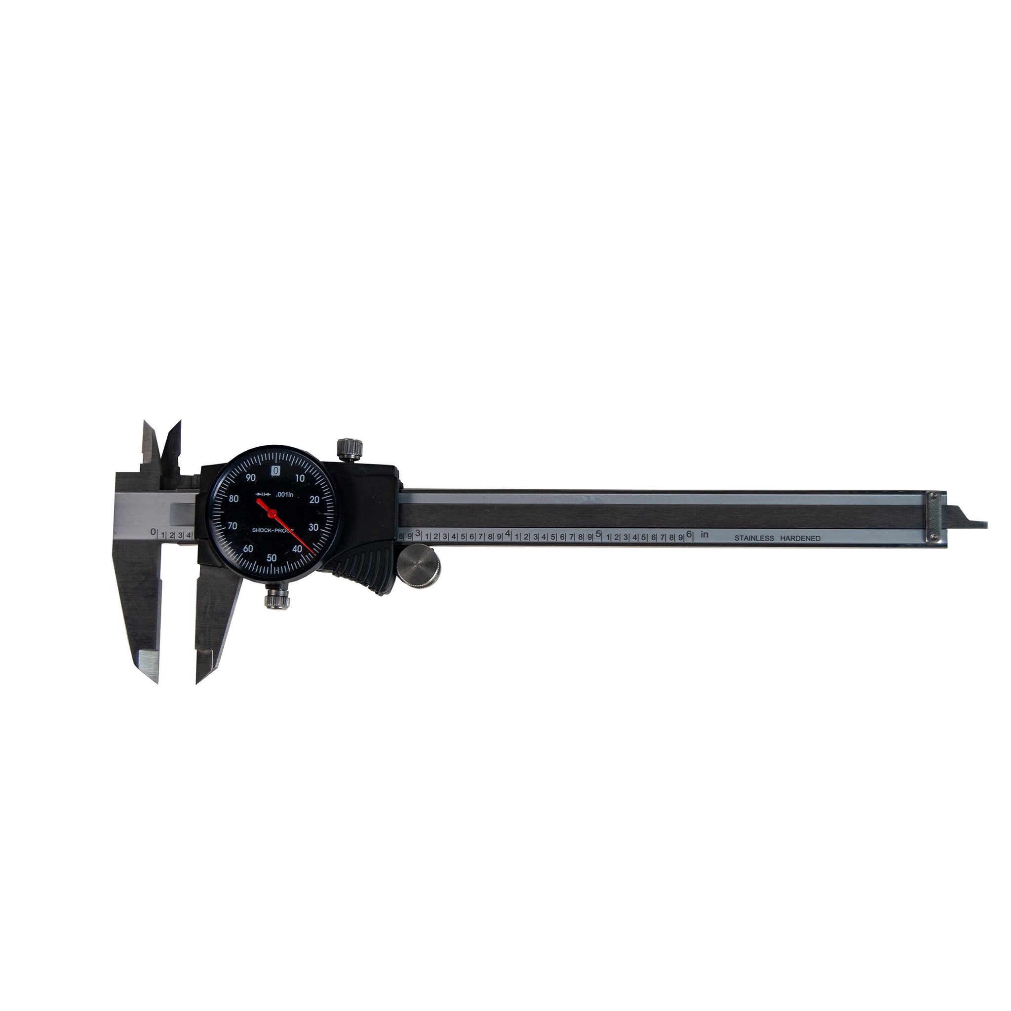 Precision Black Face Dial Caliper - 6 Inch/150mm Measuring Tool for Woodworking, Metalworking & Engineering - Ideal for DIY, Machining & Quality Control
