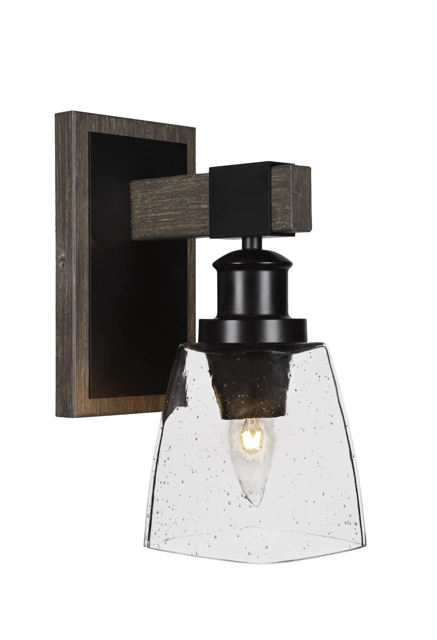 Tacoma 1-Light Wall Sconce - 10.75 Inch Tall, 4.5 Inch Wide Modern Wall Light Fixture - Perfect for Bedroom, Hallway & Entryway Lighting