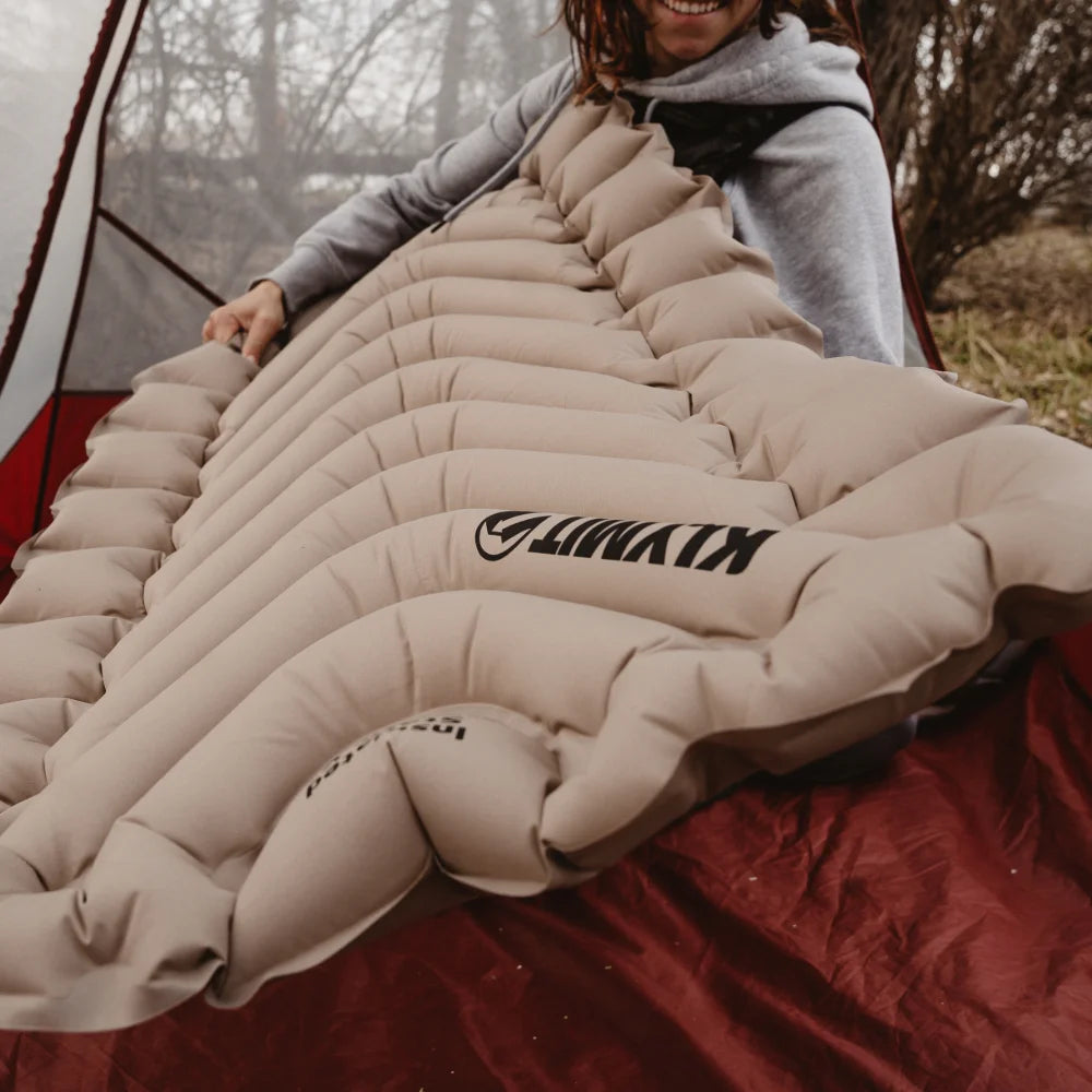 Insulated Static V™ Sleeping Pad - Ultralight & Comfortable Camping Mat for Backpacking, Hiking & Outdoor Adventures - Perfect for Cold Weather & 4-Season Use
