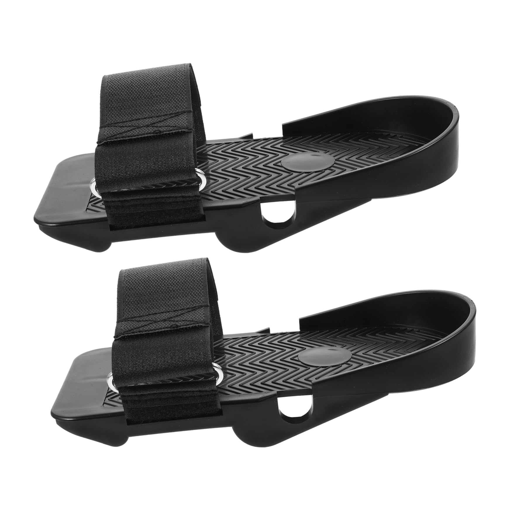 Adjustable Rowing Machine Foot Pedals - 1 Pair Non-Slip Foot Plates for Indoor Rowing Exercise Equipment | Perfect for Home Gym, CrossFit & Cardio Workouts
