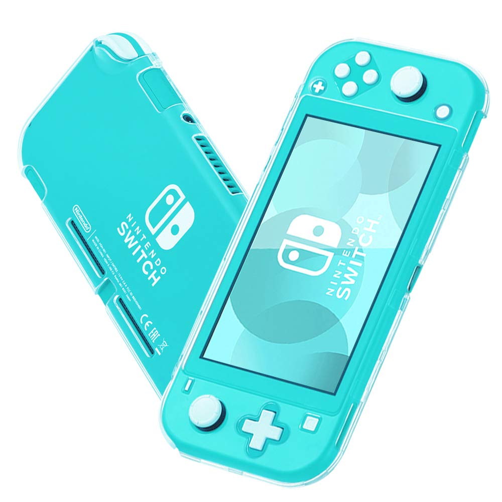 Premium Shockproof TPU Protective Case for Nintendo Switch Lite 2019 - Crystal Clear Anti-Scratch Cover | Durable Gaming Accessory for Travel, Home & On-the-Go Protection