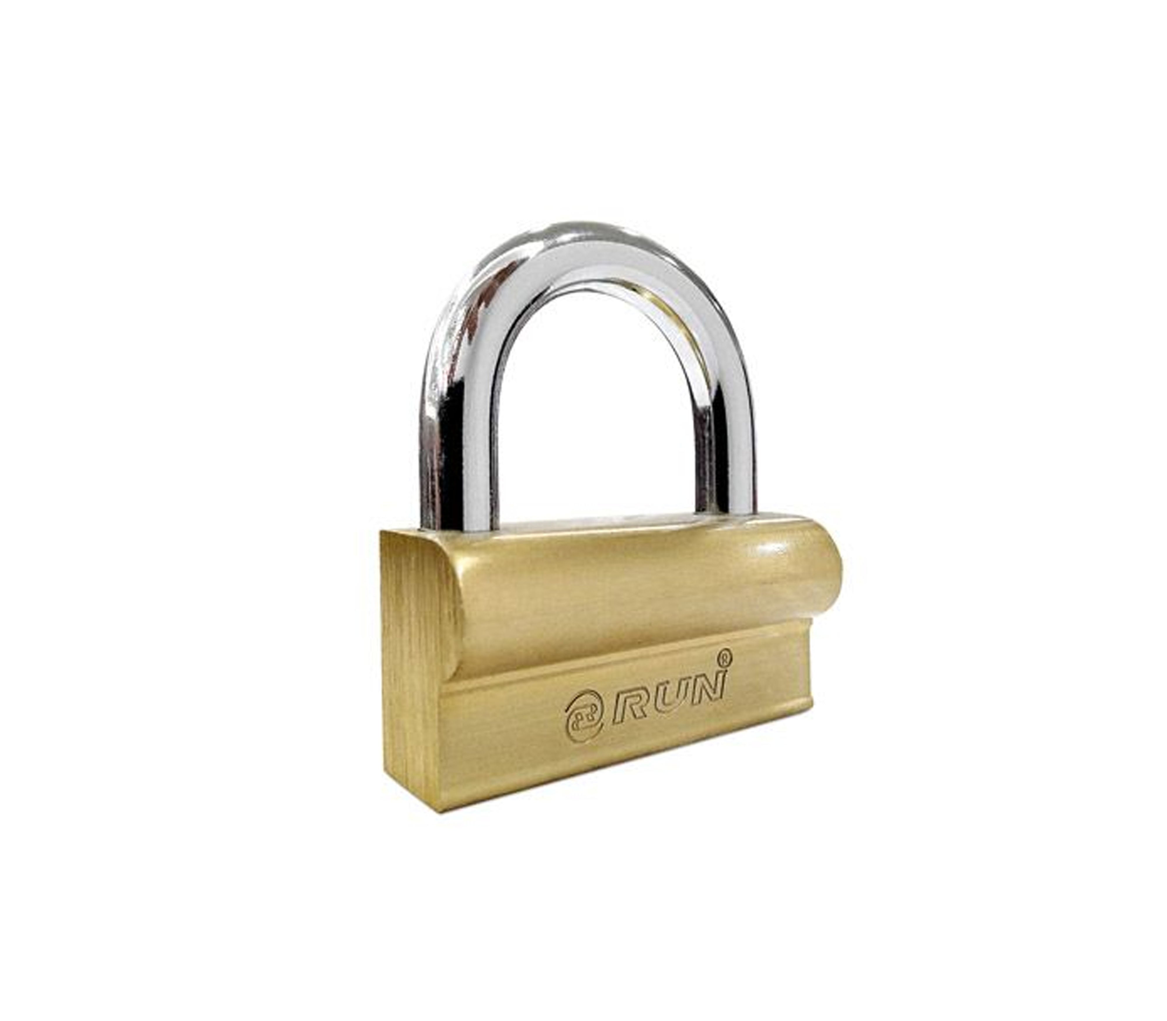 45mm Bronze Camel Padlock - High Security Lock for Travel, Luggage, Gym Lockers & Storage Boxes