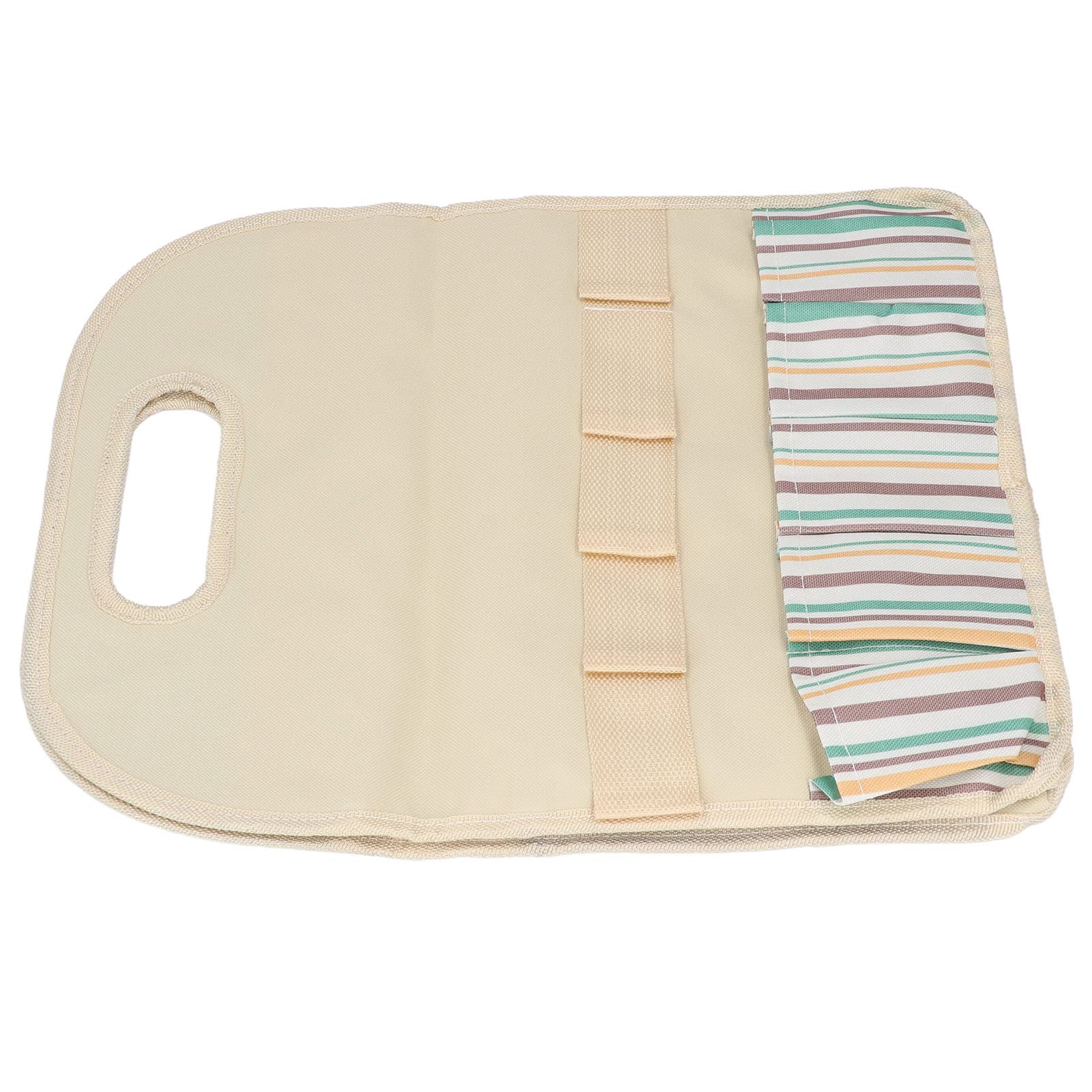 Durable Heavy Duty Garden Tool Bag Organizer - Indoor & Outdoor Gardening Storage with Khaki Stripe Stitching | Perfect for Garden Tools, Yard Work, and Home Organization