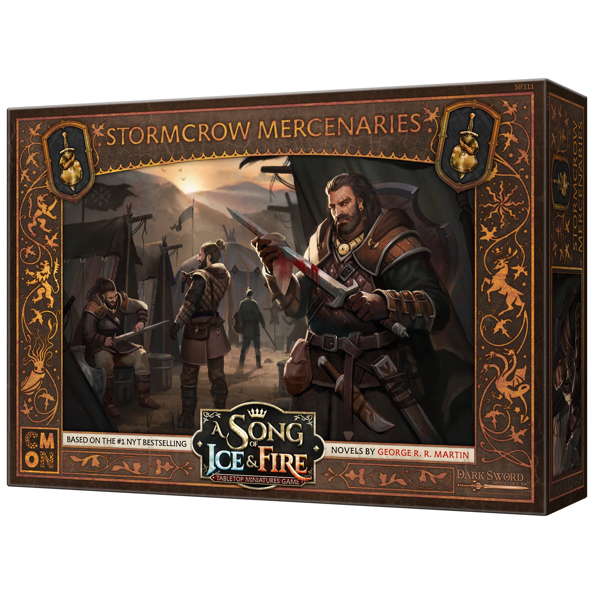 SIF: Stormcrow Mercenaries - Miniature Wargaming Figures for Tabletop Battles - Perfect for Warhammer 40K, D&D, and Fantasy Strategy Games